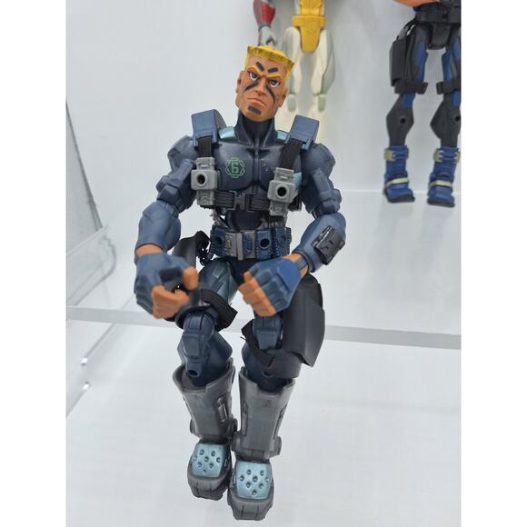 GI Joe Sigma 6 Action Figures. Duke, Snake Eyes Paratrooper Duke & Shadow Storm - Picture 7 of 15